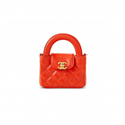 CHANEL KELLY NANO SHOPPING BAG AS3435 (12.5*8.3*4cm)